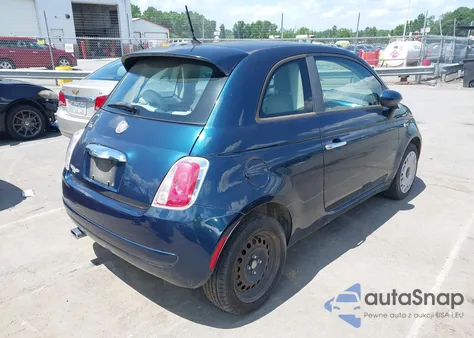 2013 Fiat 500 Pop z USA, uszkodzony, nr VIN 3C3CFFAR9DT543744